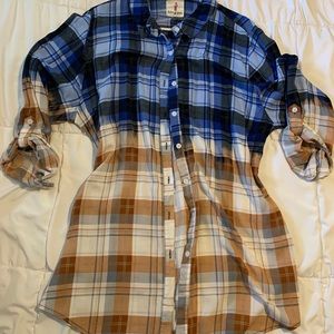 Country tunic button up 🍁